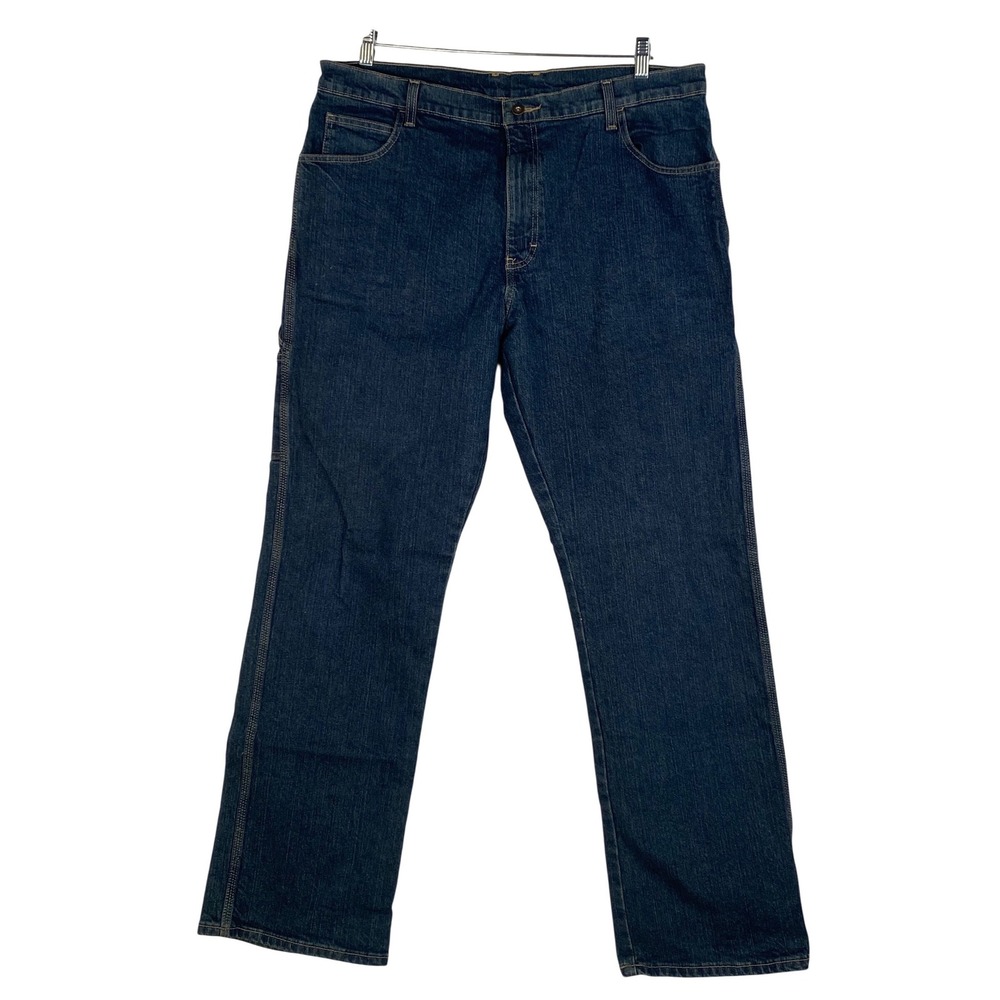Genuine Dickies Mens Carpenter Jeans Dark‎ Wash Denim 36x34 EU1994FTI Utility